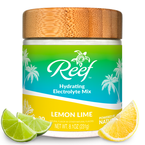 Lemon Lime, Hydrating Electrolyte Drink Mix from Reef Replenish