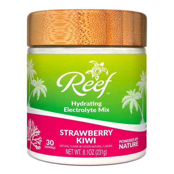 Strawberry Kiwi, Hydrating Electrolyte Drink Mix from Reef Replenish